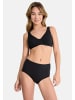Sloggi Midi Slip 24/7 Cotton in Schwarz / weiß