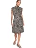 Zero  Midikleid mit Print. in Cream/Black