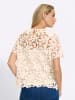 Heine Spitzen-Bluse in champagner