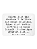 Mr. & Mrs. Panda magnet Spruch Tapferkeit und Intuition mit Spruch in Weiß