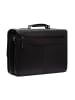 The Chesterfield Brand Glenwood Aktentaschen Messenger Leder 42 cm Laptopfach in black