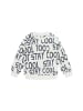 Minymo Sweater MISweatshirt LS AOP in Weiß