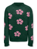 KIDS ONLY Pullover KOGNAJA L/S FLOWER PULLOVER KNT in pineneedle