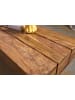 FineBuy Couchtisch in Braun / Sheesham / 120x45x30