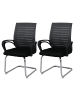 MCW 2er-Set Konferenzstuhl K51, Grau