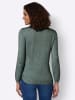 WITT WEIDEN Pullover in petrol-jade-meliert