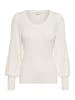 Kaffe Strickpullover KAdora in Chalk