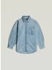 G-Star Raw Maxi 1-Pocket Overshirt sun faded pacific blue