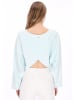 DreiMaster Women Blouse in mint blue