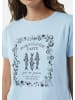 comma T-Shirt  in  50D5_hellblau