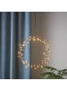 MARELIDA LED Kranz Lichtkranz Dekokranz 95LED D: 24cm in schwarz