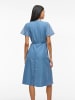 Vila Kleid mit V-Ausschnitt in Coronet Blue