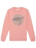 wat? Apparel Sweatshirt Meeresschildkröte in Canyon Pink