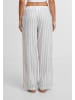 Urban Classics Urban Classics Hosen in offwhite/black