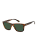 Polaroid Unisex Sonnenbrille Quadratisch Braun