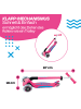 GLOBBER Scooter ELITE LIGHTS Roller in fuchsia pink, mit Leuchtrollen
