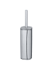 Wenko WC-Bürste ALASSIO in Glänzendes Silber, (B) 9,3 x (H) 39,2 x (L) 9,3 cm
