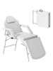 HOMCOM Massagetisch-182L x 82B x 68H cm-Weiß