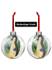 Mr. & Mrs. Panda Christbaumschmuck Pinguin Marienkäfer Design oh... in Weiß
