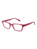 Guess Unisex Optische Fassungen Rechteck Lila