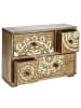 Butlers Deko-Schrank BALI in Gold
