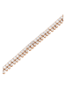 NAEMI Women Bracelet in Rose Gold White