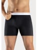 Copenhagen Studios Langer Boxer in schwarz-weiß