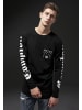 Mister Tee Longsleeve "Compton Pocket Bandana Longsleeve" in Schwarz