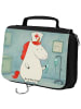 Mr. & Mrs. Panda Schminktasche Einhorn Krankenschwester Design o... in Weiß