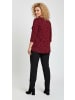 Shape Of You Blouse in Bordeaux