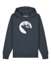 wat? Apparel Sweatshirt Röhrender Hirsch in India Ink Grey
