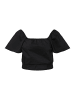 Ulla Popken Blusentop in schwarz