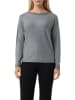 comma Pullover in grau silber - 0001