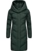 ragwear Wintermantel Natalka Melange in Dark Green