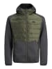 Jack & Jones Jack & Jones Jacke Toby Langarmjacke mit Kapuze und Taschen in grün