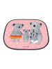 Mr. & Mrs. Panda Auto Sonnenschutz Koala Familie ohne Spruch in Rot Pastell