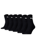 Puma Socken 6er Pack in Schwarz