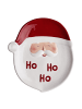 Butlers Butlers Teller SWEET X-MAS Ho Ho Ho in Rot / Weiß