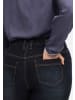 sheego Bootcut-Jeans in dark blue denim