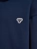 Hummel Kinder Hoodie "Loose Hoodie Bee" in Blau