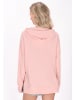 IZIA Women Hoodie in Light Pink