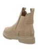 Tamaris Chelseaboots in Beige Nubuc