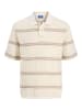 Jack & Jones Gestricktes Polo in Sea Salt