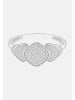 Diamant Exquis Ring aus 375 Weißgold mit Diamant