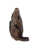 Greenburry Vintage Umhängetasche Leder 27 cm brown