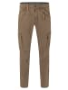 Timezone Cargohose Regular Fit Taschen Baumwolle Reißverschluss in Braun