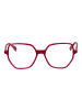Ana Hickmann Damen Optische Fassungen Rechteck Rosa
