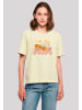 F4NT4STIC T-Shirt Muttertag Blumen Mama in softyellow