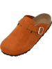 Palado Clogs Kiel Premium Leather in Rostbraun