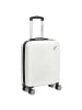 Paradise by CHECK.IN Kingston - 4-Rollen-Kabinentrolley 55 cm (lila) in weiÃŸ